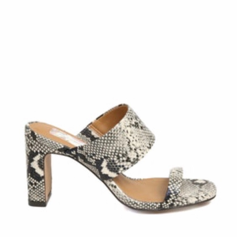 • H P • TORREY VEGAN LEATHER SNAKE SANDAL - Picture 2 of 3